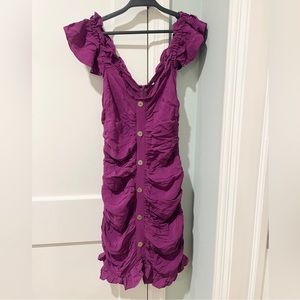 Zari Ruffled Mini Dress